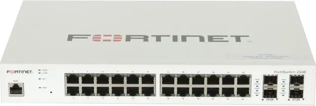 Alt view image 4 of 10 - Fortinet 200 Series FS-224E Managed Network - Switches