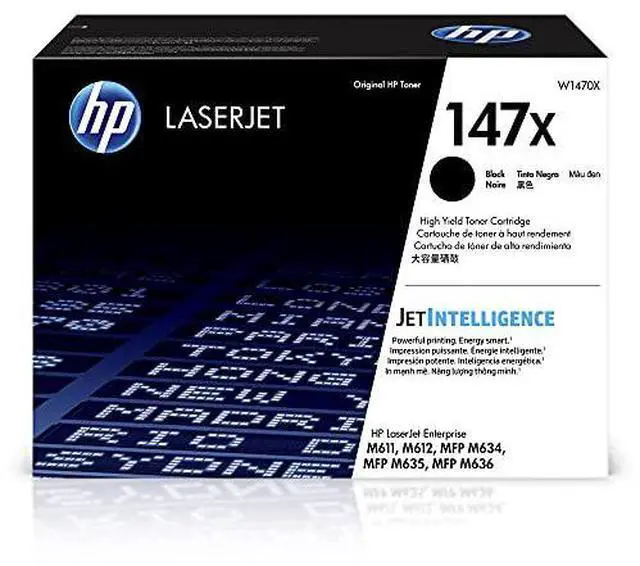 Alt view image 10 of 20 - HP 147X High Yield Black Original LaserJet Toner Cartridge, ~25,200 pages,