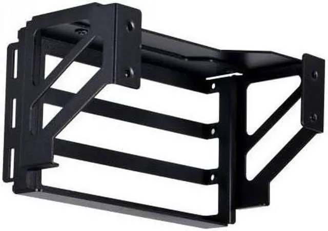 Alt view image 6 of 7 - Lian-Li O11DE-2X Upright GPU Kit  for O11 Dynamic EVO Black  PCI-E 4.0 Riser Cable Included ---O11DE-2X