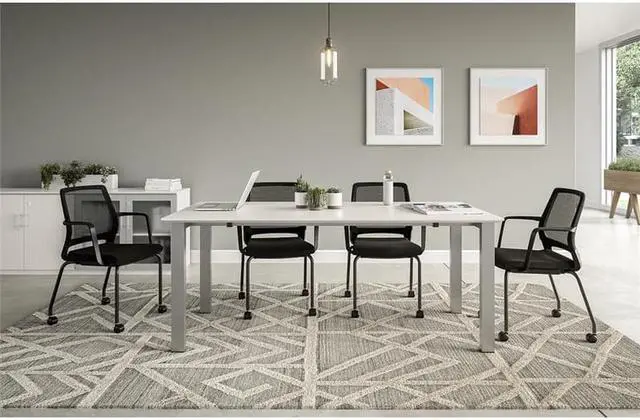 Alt view image 5 of 5 - New Safco Products Medina Extended-Height Office Chair, Black