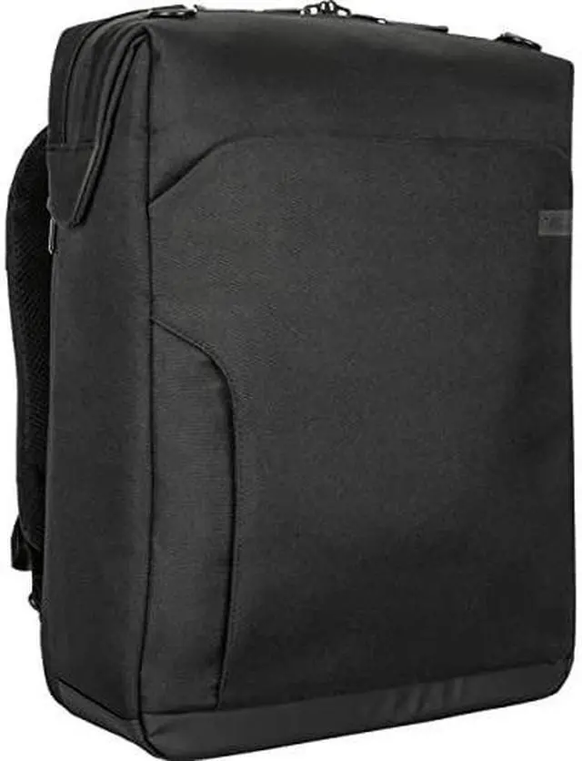 Alt view image 4 of 9 - Targus Black Work+ Convertible Daypack Model TBB609GL