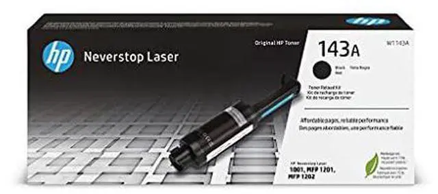 Alt view image 5 of 20 - HP 143A Black Neverstop Toner Reload Kit, W1143A