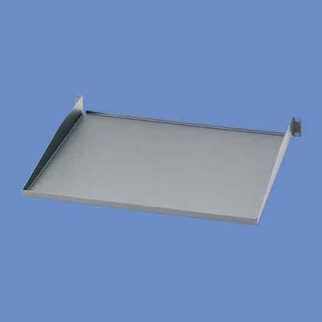 Alt view image 7 of 7 - Panduit SRM19FM1 1Ru 19In Front Mount Shelf 30Lbs Steel