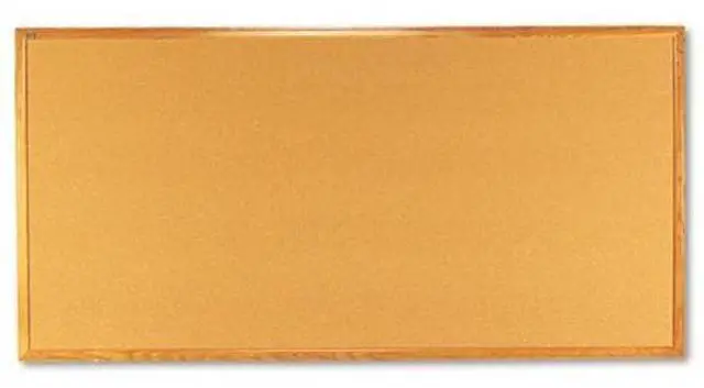 Alt view image 13 of 13 - QUARTET 308 Cork Bulletin Board 48"H x 96"W, Board Frame Material: Fiberboard