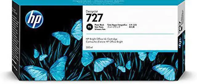 Alt view image 13 of 20 - HP 727 300-ml Photo Black DesignJet Ink Cartridge, F9J79A