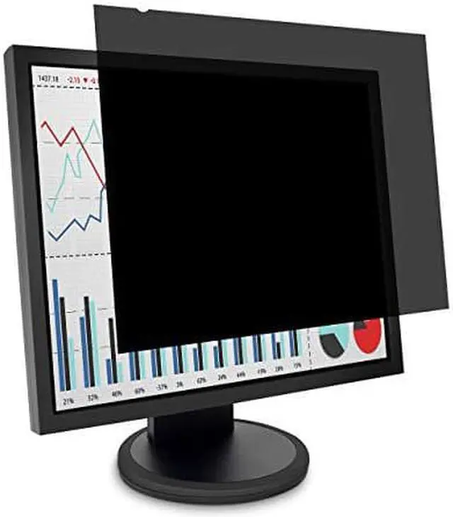 Alt view image 5 of 7 - Kensington FP185W9 Privacy Screen for 18.5" Widescreen 16: 9 Monitors K52109WW