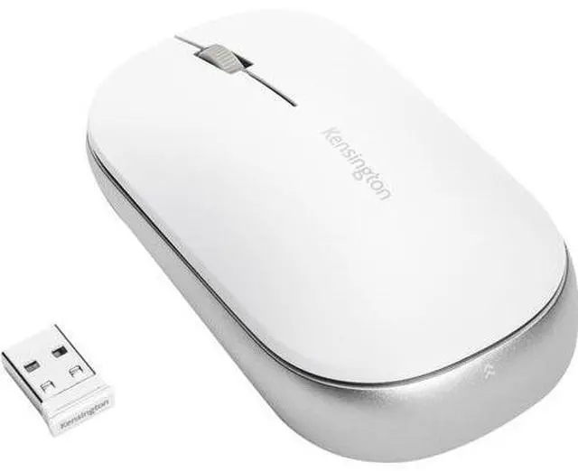 Alt view image 12 of 15 - KENSINGTON COMPUTER K75353WW SURETRACKDUAL WIRELESS MOUSE - WHITE