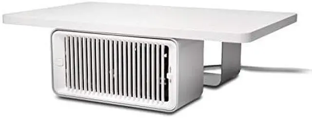 Alt view image 13 of 16 - Kensington CoolView Wellness Monitor Stand with Desk Fan K55855WW
