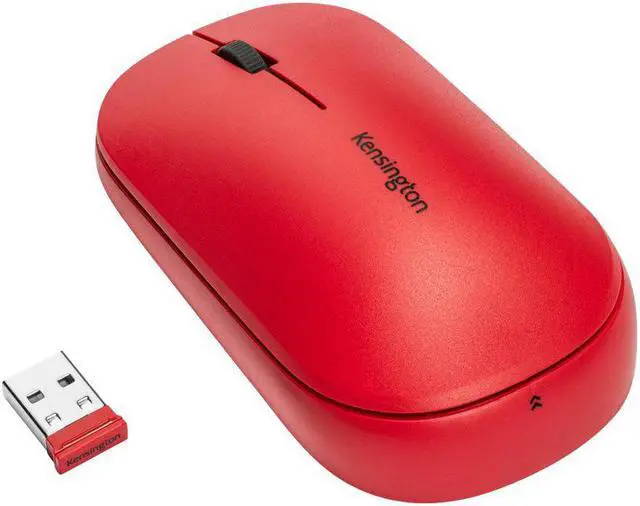 Alt view image 11 of 20 - KENSINGTON COMPUTER K75352WW SURETRACKDUAL WIRELESS MOUSE - RED