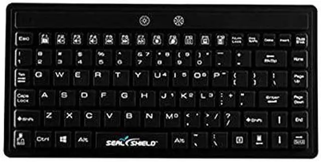 Alt view image 5 of 8 - Seal Glow Silicone Wired Backlit Keyboard S89G