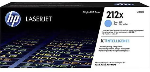 Alt view image 7 of 20 - HP 212X  W2121X Toner Cartridge Cyan