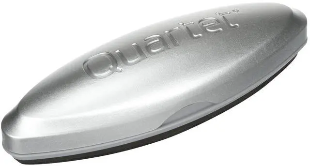 Alt view image 20 of 20 - Quartet SFEB3 Premium Magnetic 3-in-1 Glass Board Eraser, 6 1/2" x 2" x 1 3/8", Silver