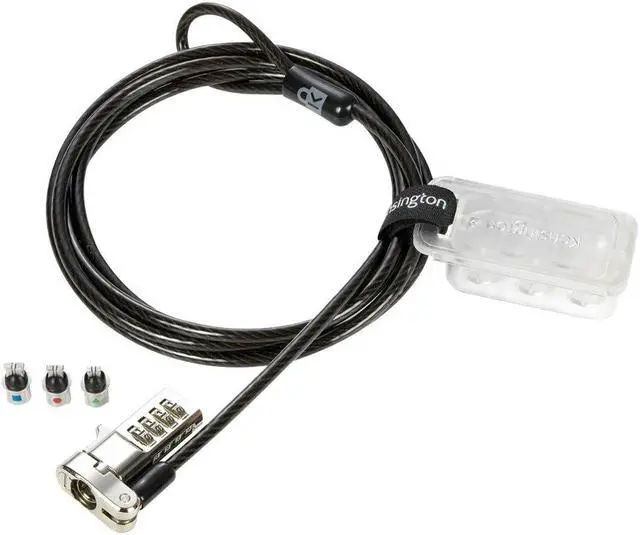 Alt view image 18 of 19 - Kensington 3-in-1 Combination Serialized Laptop Lock
