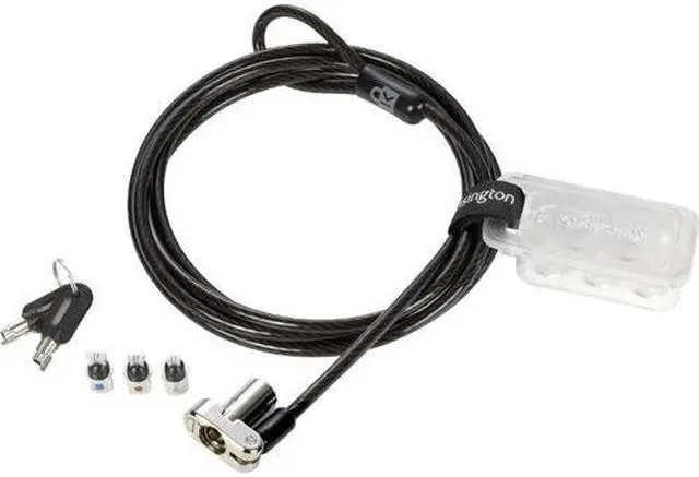 Alt view image 8 of 20 - Kensington Universal 3-in-1 Keyed Laptop Lock K62318WW
