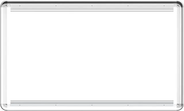 Alt view image 2 of 3 - lorell llr18321 36 x 60 in. aluminum mounting frame for whiteboard