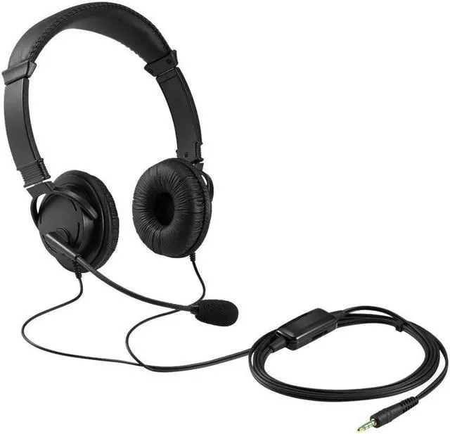 Alt view image 5 of 5 - Kensington Hi-Fi Headphones with Mic & Volume Control Button