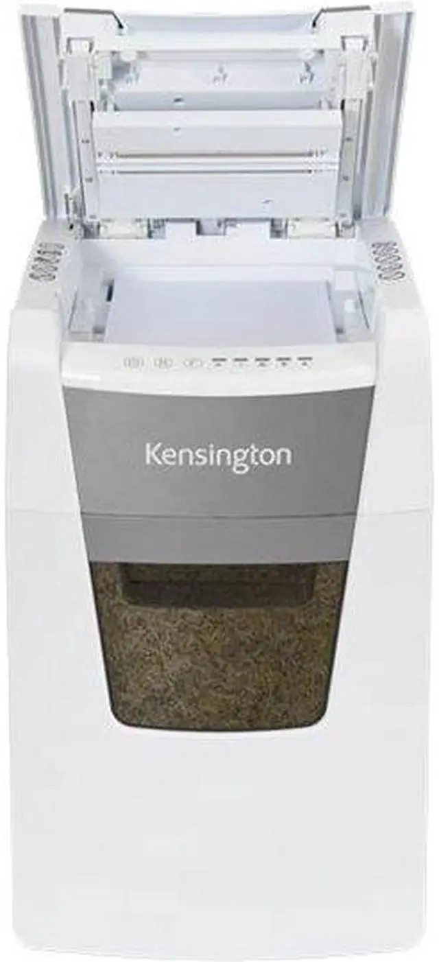 Alt view image 8 of 17 - Kensington OfficeAssist Auto Feed Shredder A1500-HS Anti-Jam Micro Cut - Continuous Shredder - Micro Cut - 6 Per Pass - for shredding Paper, Staples, Paper Clip, Credit Card, CD, DVD - 0.079" x 0