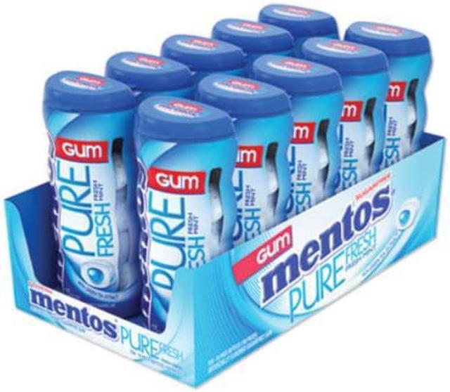 Pure Fresh Sugar-Free Gum, Mint, 15 Pieces/Pack, 10 Packs/Box Pure Fresh Sugar-Free Gum, Mint, 15 Pieces/Pack, 10 Packs/Box