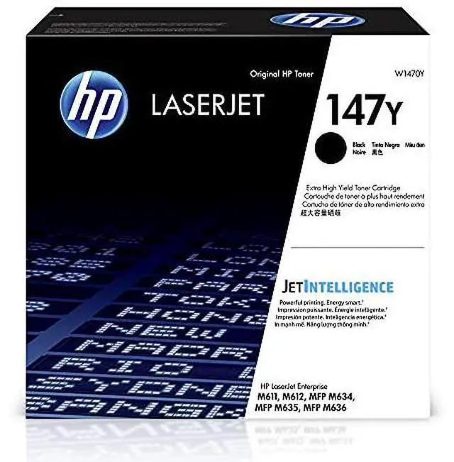 Alt view image 10 of 20 - HP Laserjet 147Y Toner Cartridge Black W1470Y
