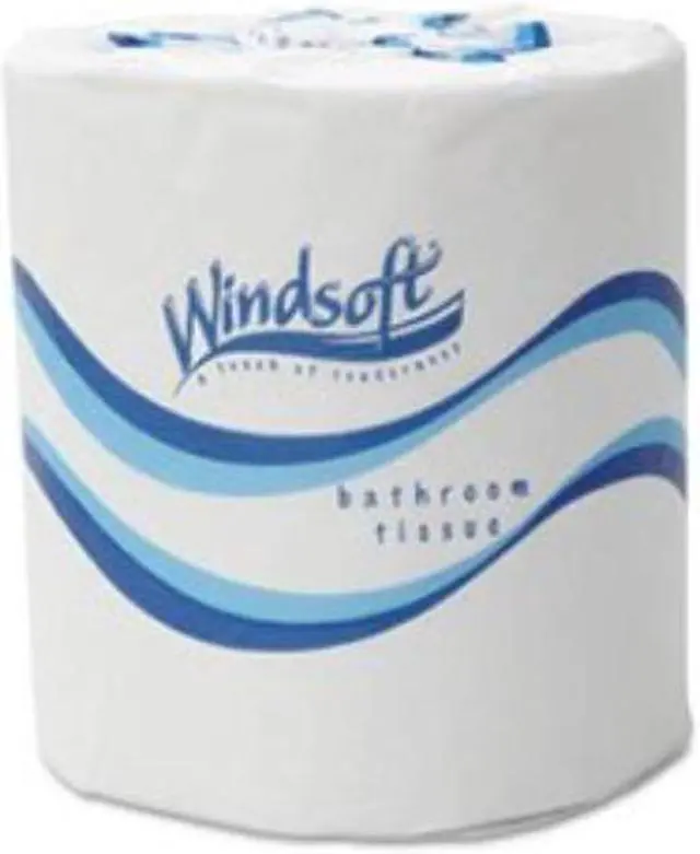 Alt view image 7 of 9 - Embossed Bath Tissue, 2-Ply, 500 Sheets/Roll, 48 Rolls/Carton
