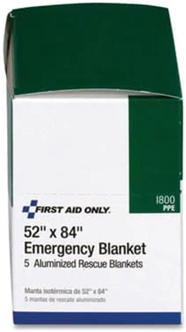 Alt view image 6 of 10 - Emergency Blanket - 52 x 84 Inch - 5 Per Dispenser Box