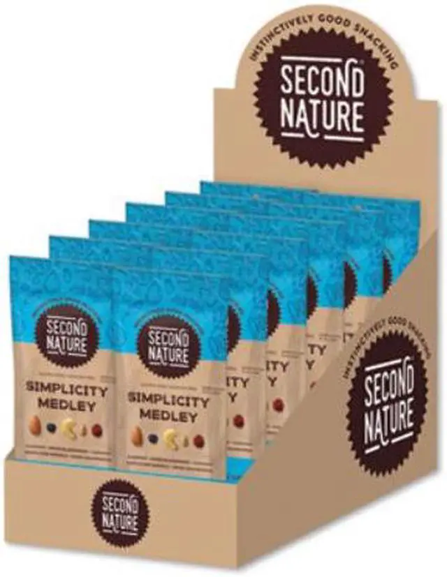 Alt view image 3 of 7 - Simplicity Medley Trail Mix 2.25 oz Bag 12 Bags/Box KAR01171