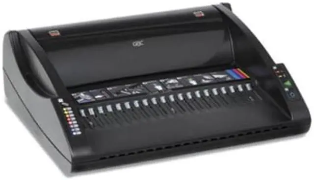Alt view image 11 of 11 - ACCO CombBind C110E Binding Machine Binds 330 Punches 15 Black 7704250CF
