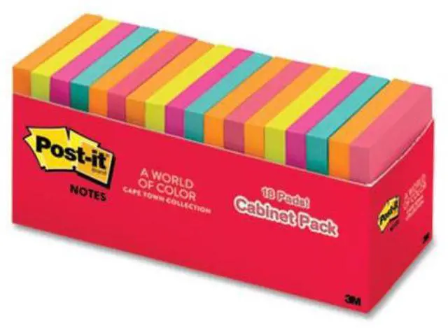 Alt view image 14 of 19 - Post-it Pop-up Notes 3x 3 Cape Town Collection 100 Sheets R33018CTCP