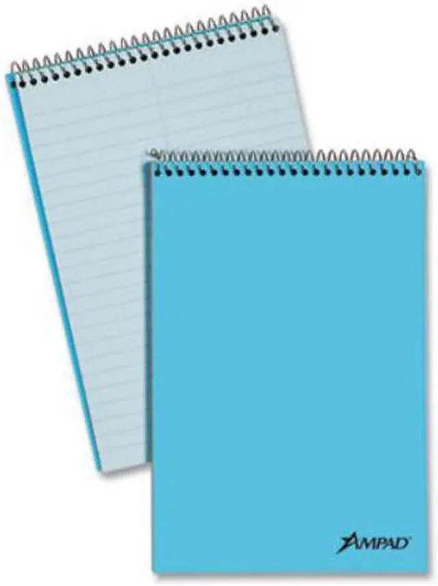 Alt view image 8 of 9 - Steno Pads Gregg Rule Blue Cover 80 Green-Tint 6 x 9 Sheets 25286