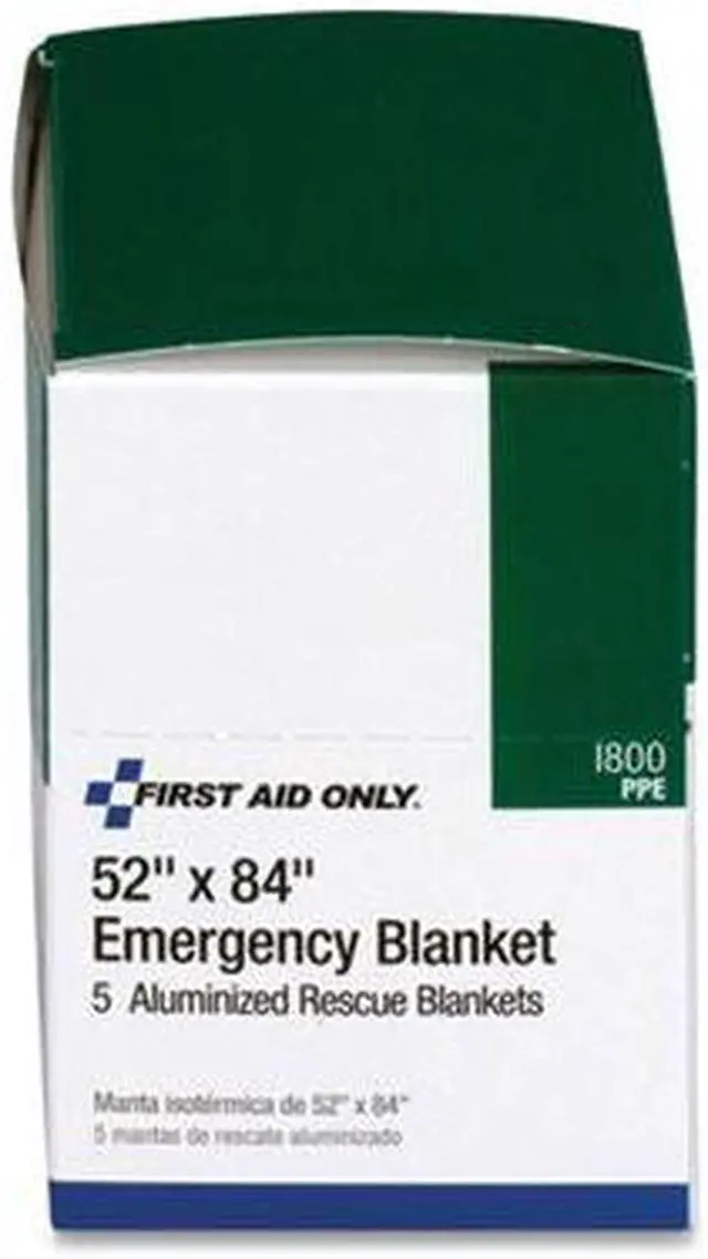 Alt view image 9 of 10 - Emergency Blanket - 52 x 84 Inch - 5 Per Dispenser Box