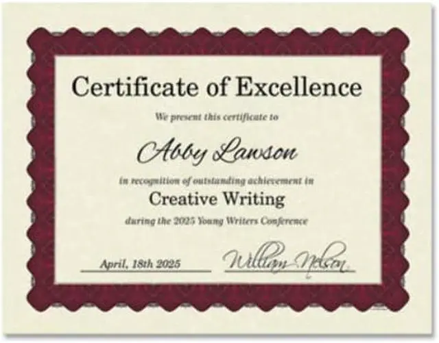 Alt view image 7 of 10 - Great Papers Metallic 8.5 x 11 Certificates 460166