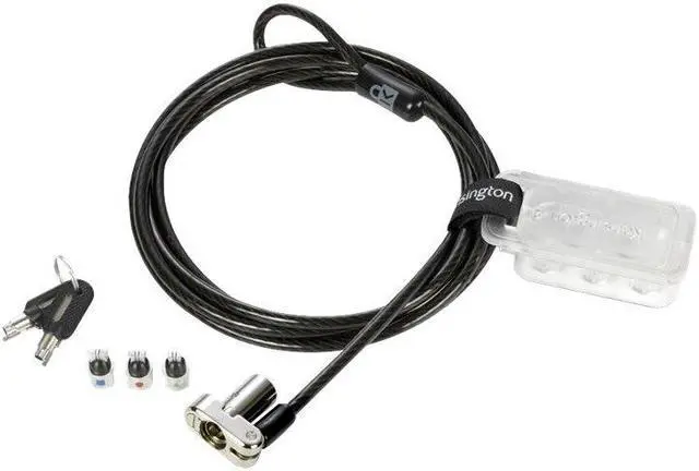 Alt view image 10 of 11 - Kensington Universal 3-in-1 Combination Laptop Lock K62316WW