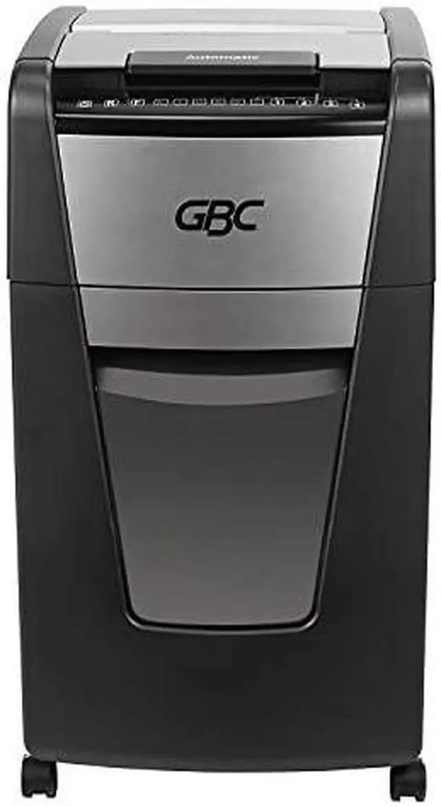 Main image of GBC Paper Shredder, Auto Feed+, 300 Sheet Capacity, Super Cross-Cut, Office Shredder, 300X (WSM1757608)