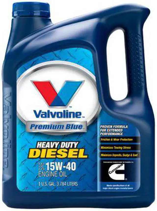 Alt view image 2 of 4 - VALVOLINE 773780 Diesel Engine Oil, Jug, 1 gal, Conventional, Diesel Engines,