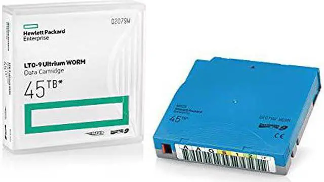 Alt view image 4 of 5 - HPE LTO-9 Ultrium 45TB WORM Data Cartridge Q2079W