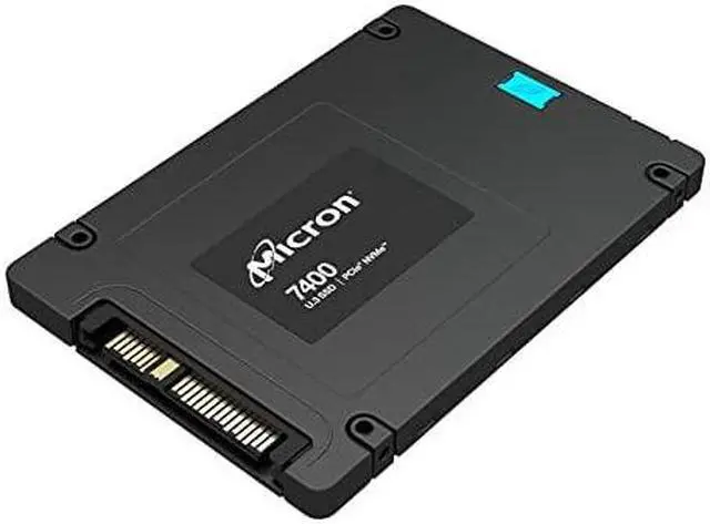 Alt view image 3 of 9 - Micron 7400 PRO MTFDKCB3T8TDZ-1AZ1ZABYY 3.84TB PCI-Express 4.0, NVMe v1.4 3D TLC Enterprise Solid State Drive