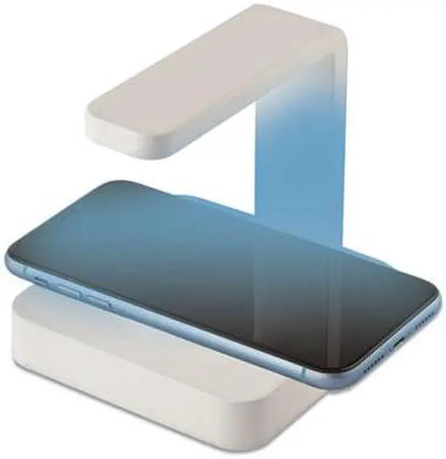 Alt view image 3 of 3 - Sterilizer and Wireless Phone Charger, White UV61782