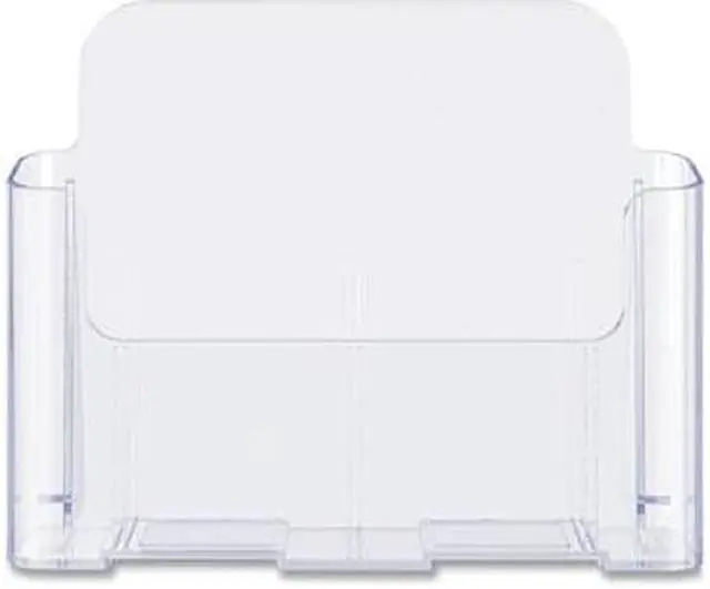 Alt view image 6 of 6 - Deflecto DocuHolder for Countertop/Wall-Mount Leaflet Size Clear 74001