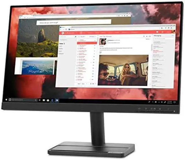 Alt view image 15 of 20 - Lenovo L22e-30 22" (21.5" Viewable) Full HD 1920 x 1080 75Hz AMD FreeSync HDMI D-Sub Tilt Monitor