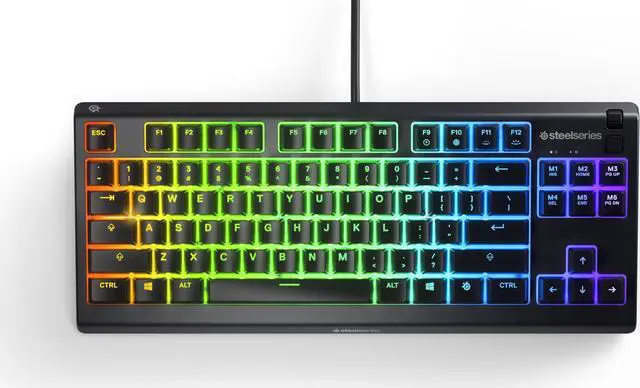 Alt view image 3 of 3 - SteelSeries APEX 3 TKL Gaming Keyboard 64831