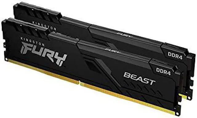 Alt view image 7 of 8 - Kingston FURY Beast 64GB (2 x 32GB) 288-Pin PC RAM DDR4 3200 (PC4 25600) Memory (Desktop Memory) Model KF432C16BBK2/64