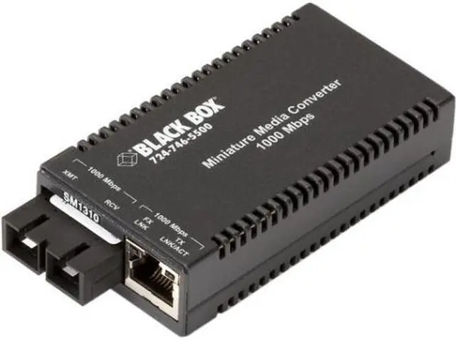 Alt view image 4 of 7 - Black Box MultiPower LGC011A-R2 Transceiver/Media Converter
