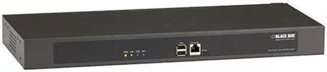 Alt view image 3 of 3 - Black Box LES1500 Device Server - Twisted Pair - 2 x Network (RJ-45) - 2 x USB - 32 x Serial Port -