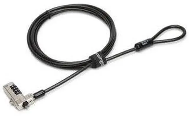 Alt view image 13 of 14 - Kensington Serialized Combination Cable Lock for Dell Devices with Wedge Slots K68010WW