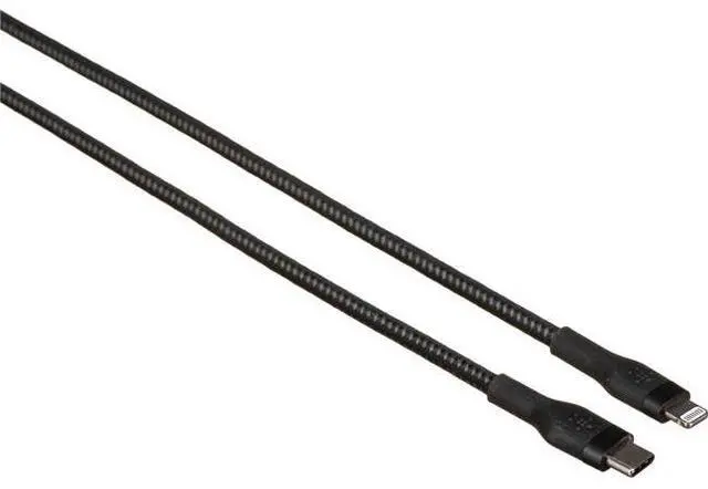 Alt view image 9 of 16 - Belkin USB-C Cable with Lightning Connector CAA011BT2MBK