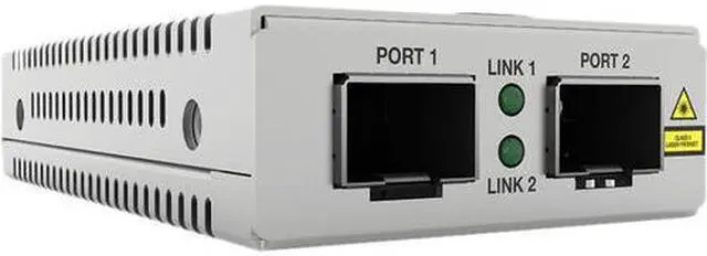 Alt view image 6 of 6 - Allied Telesis MMC10GSP/SP Transceiver/Media Converter ATMMC10GSPSP960