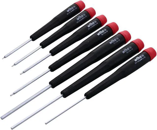 Alt view image 7 of 8 - Wiha Tools Precision Screwdriver Set, NmPcs7  26390