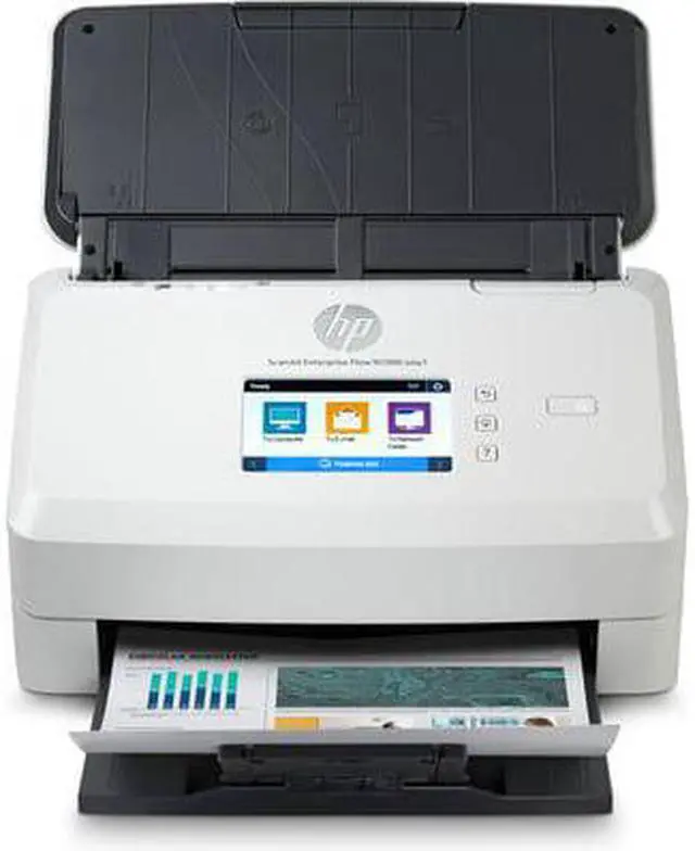 Alt view image 7 of 20 - HP Scanjet Enterprise Flow N7000 snw1 Sheetfed Scanner 600 x 600 dpi Optical 6FW10ABGJ