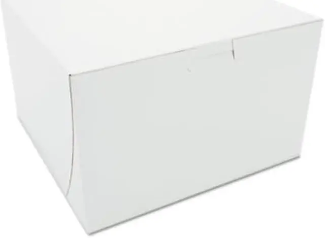 Alt view image 4 of 6 - SCT Tuck-Top Bakery Boxes Paperboard White 8 x 8 x 5 09455
