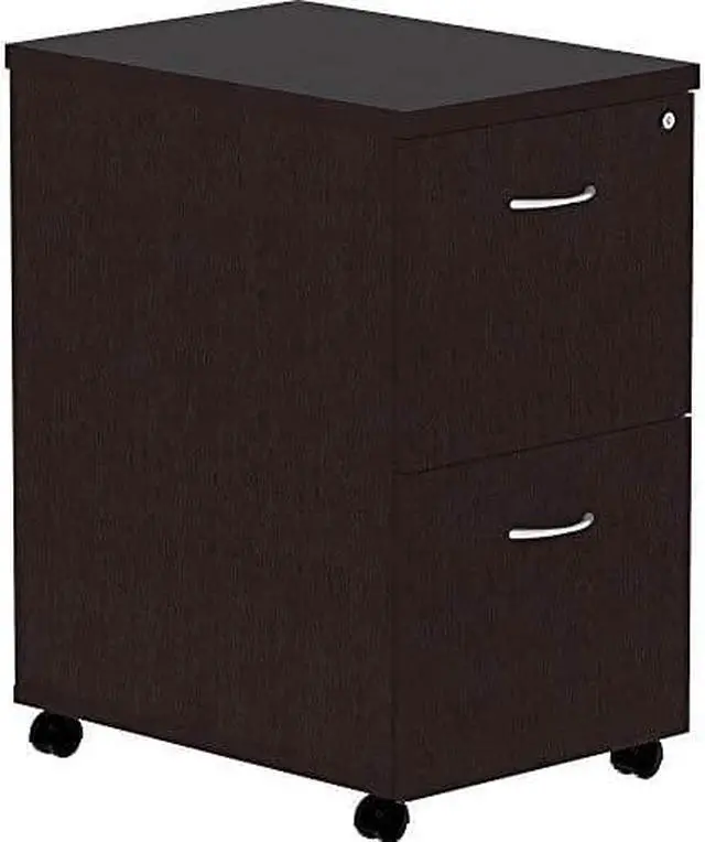 Alt view image 2 of 9 - Lorell Pedestal, Laminate, Mobile, F/F, 16"X22"X28-1/4", Epo (LLR18219)